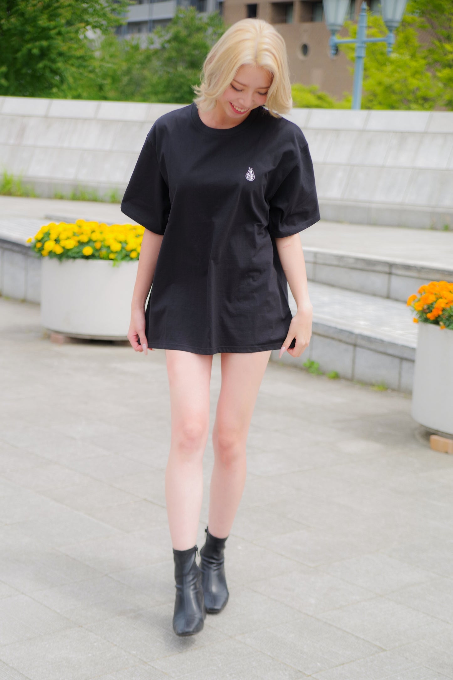 【Recycle】”ECOを身にまとう” ラウンドTシャツ