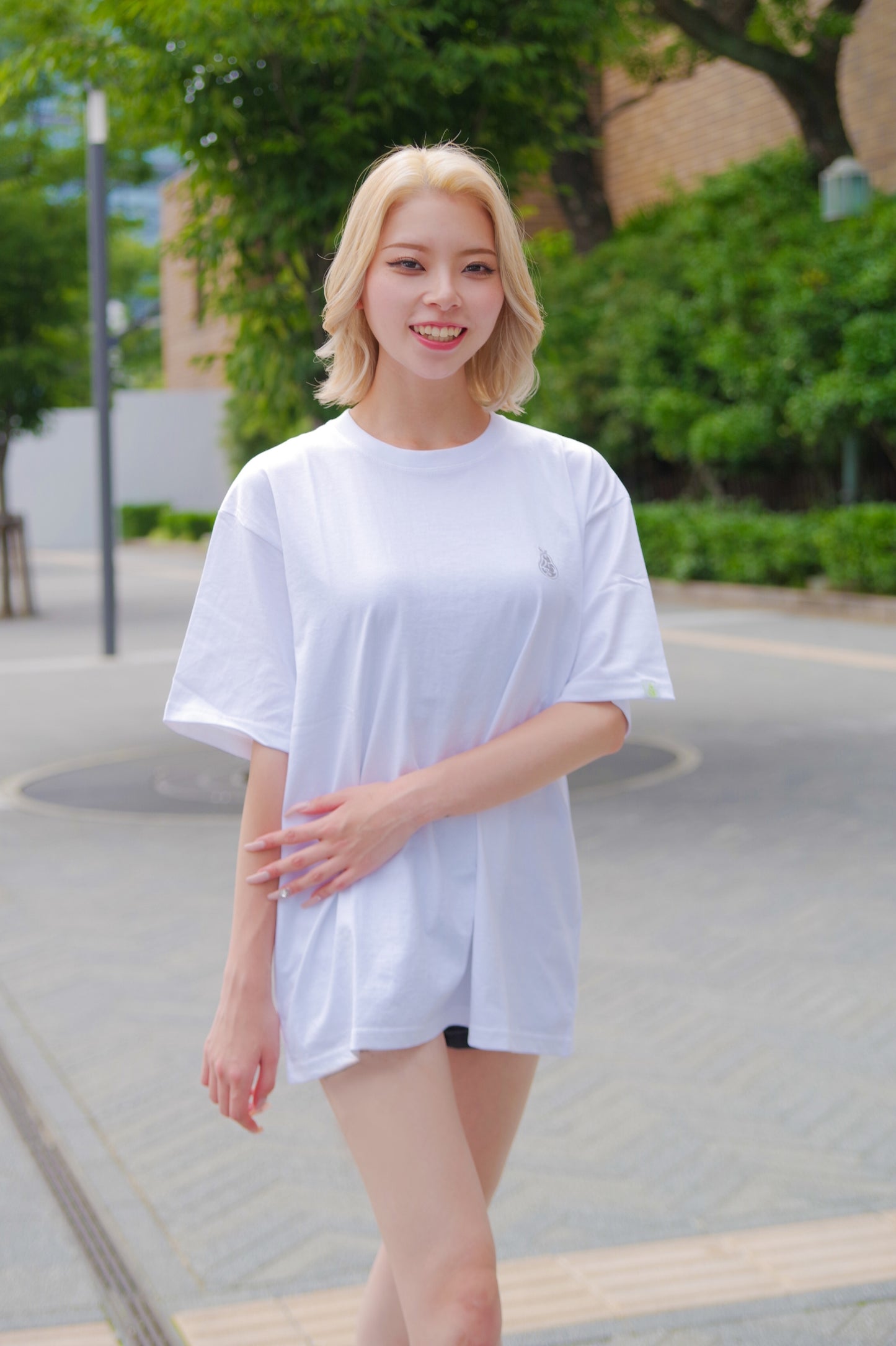 【Recycle】”ECOを身にまとう” ラウンドTシャツ