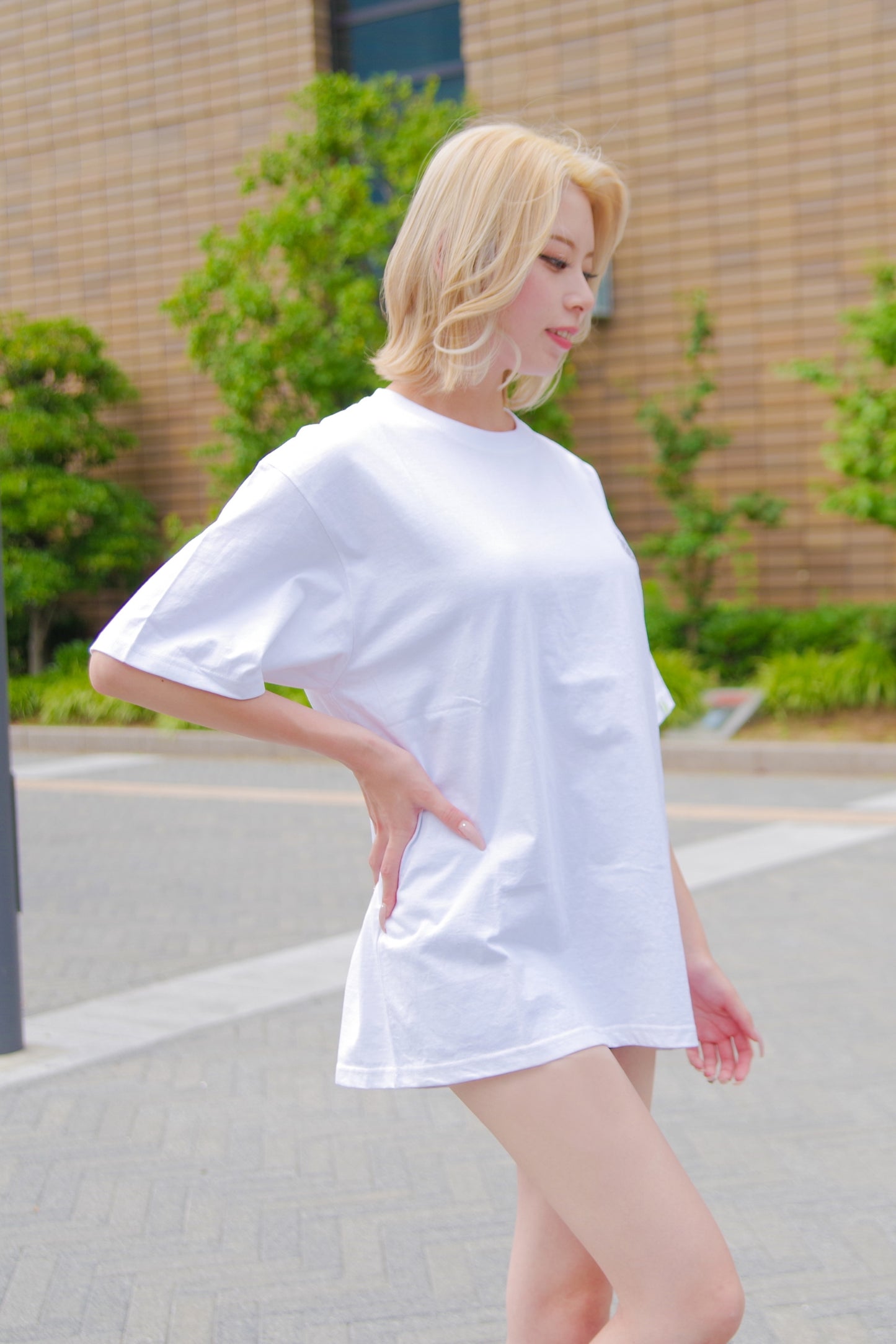 【Recycle】”ECOを身にまとう” ラウンドTシャツ