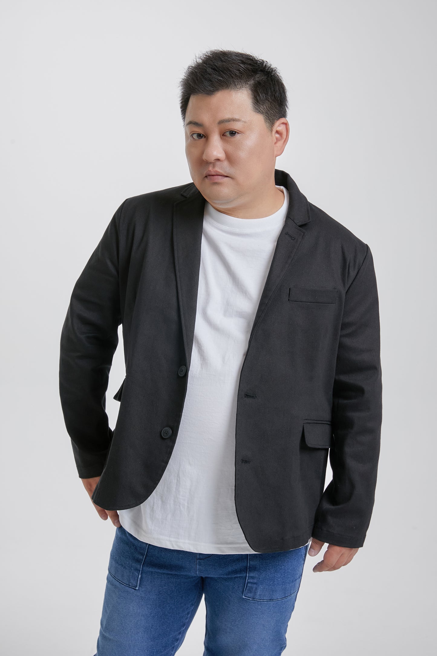 "ボタンが締まる喜び" ジャケット