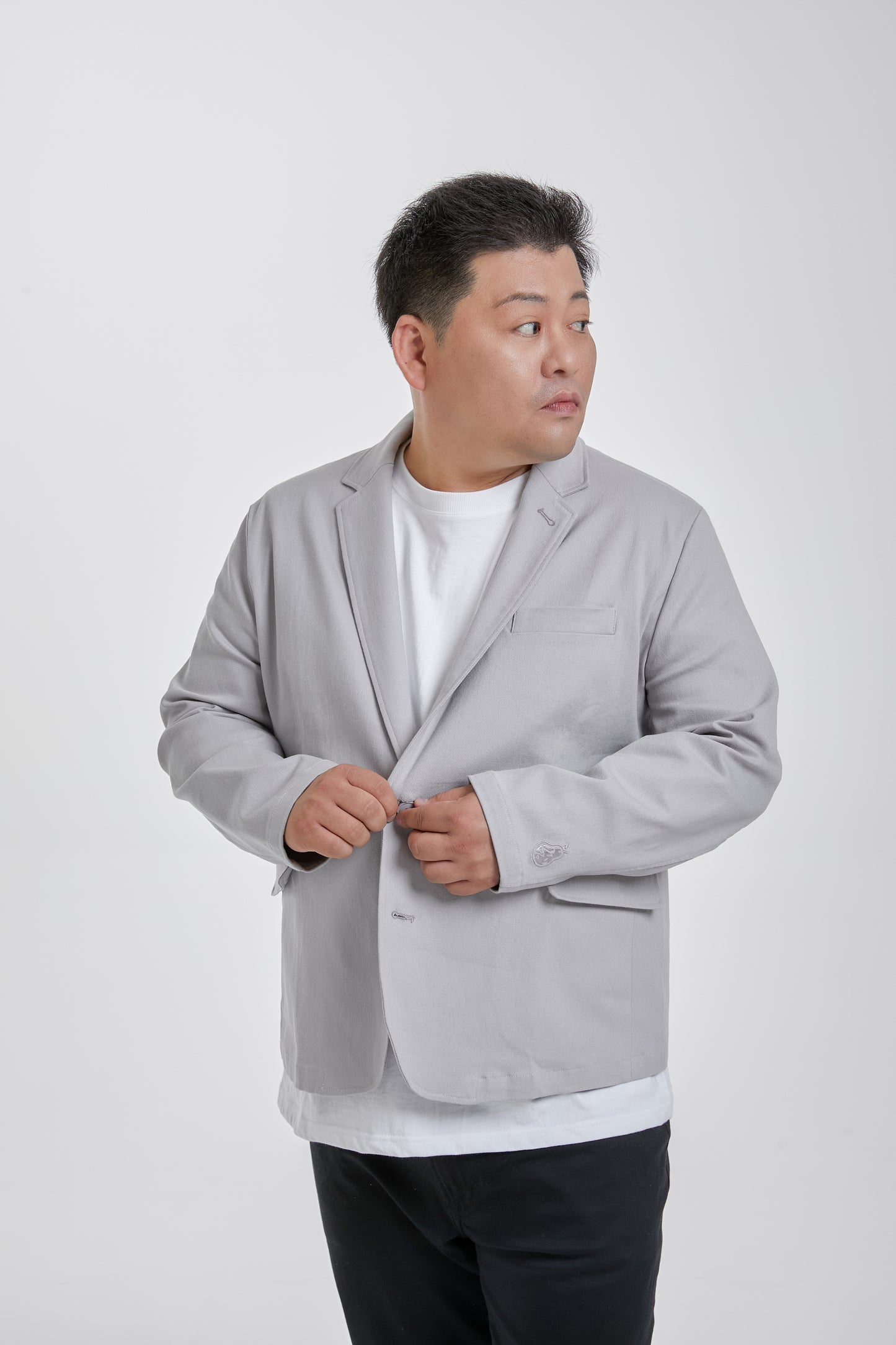 "ボタンが締まる喜び" ジャケット